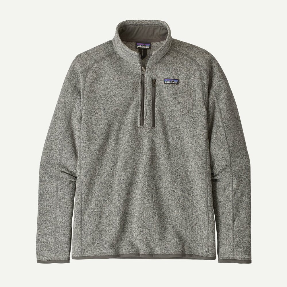 Patagonia Mens Better Sweater 1/4 Zip Stonewash, Size XX Large
